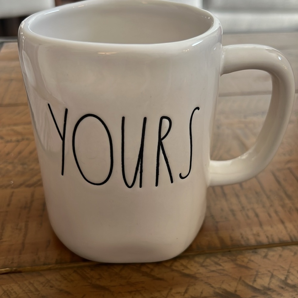 Rae Dunn YOURS Mug - Picture 1 of 6
